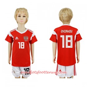 Maillot/Tenue Russie Zhirkov 18 Enfant Domicile Coupe du monde 2018
